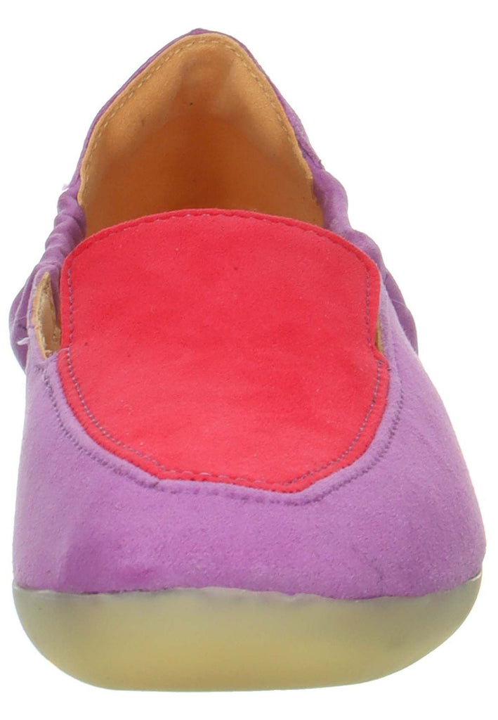 Think! Slipper Veloursleder Pink