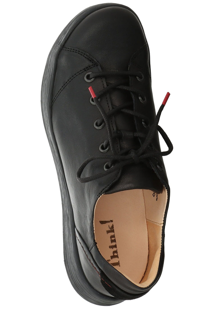 Think! Sneaker Leder Schwarz Kombi