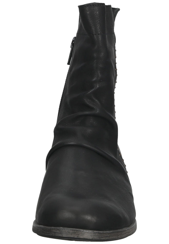 Think! Stiefel Nappaleder Schwarz