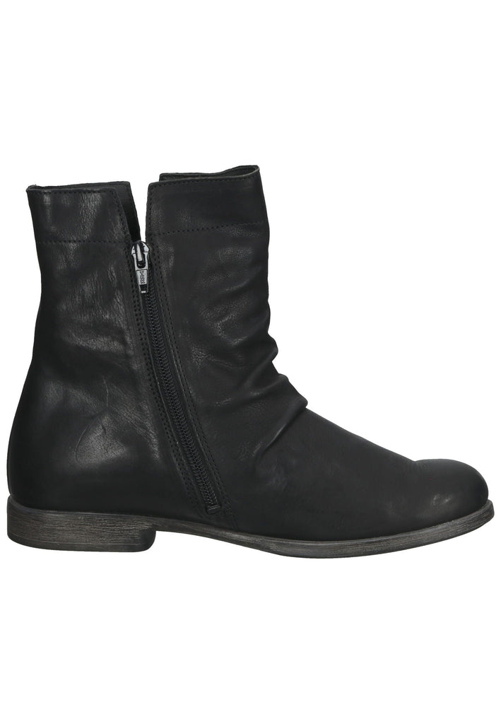 Think! Stiefel Nappaleder Schwarz