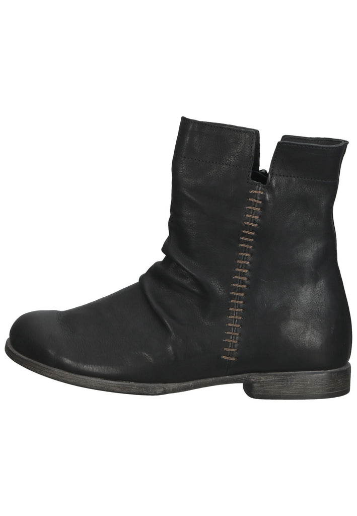 Think! Stiefel Nappaleder Schwarz