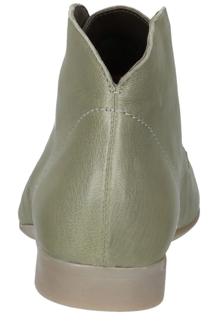 Think! Stiefelette Glattleder Grün