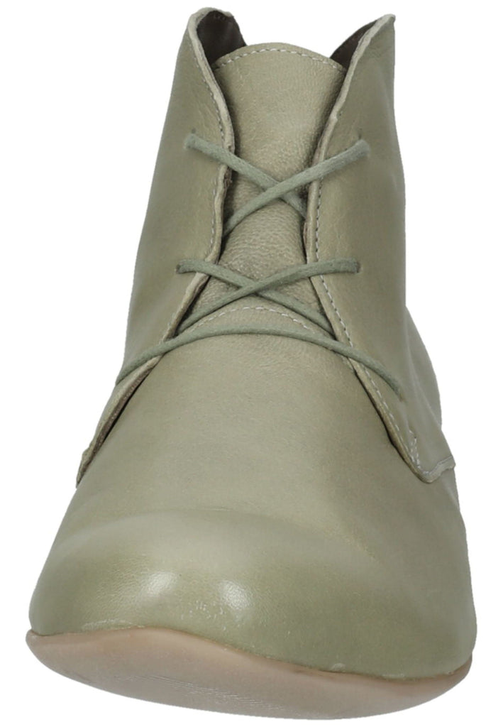 Think! Stiefelette Glattleder Grün