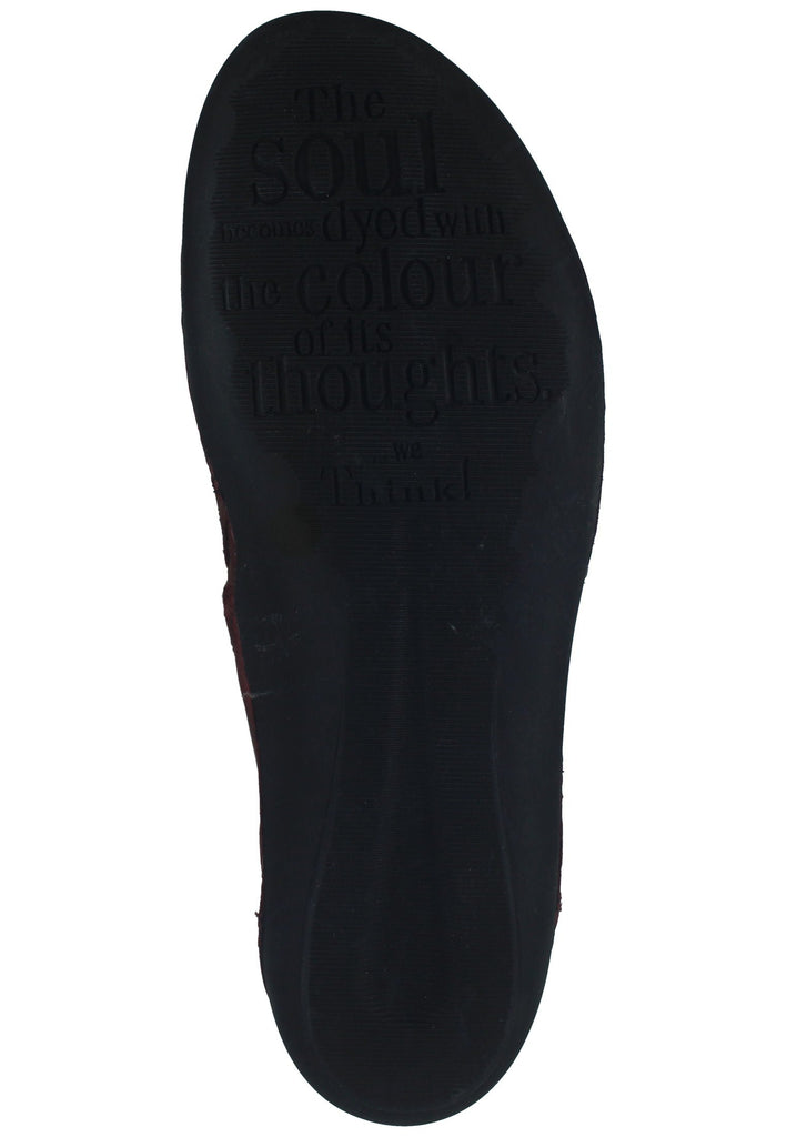 Think! Stiefelette Glattleder Magenta