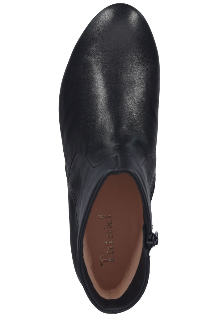Think! Stiefelette Glattleder Schwarz