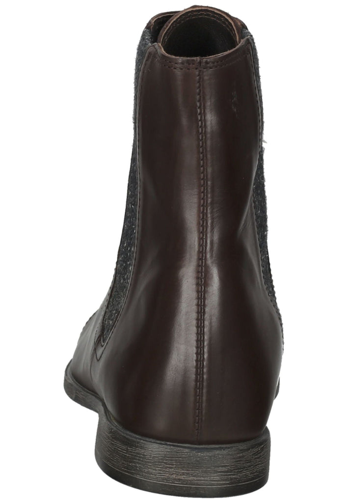 Think! Stiefelette Glattleder Smoke