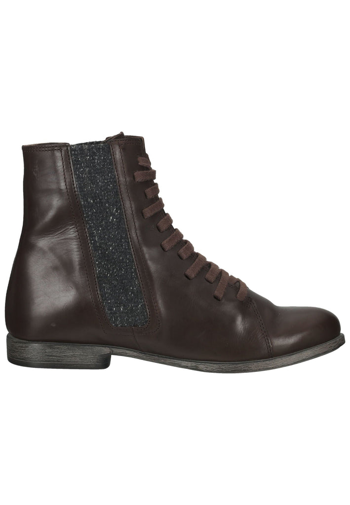 Think! Stiefelette Glattleder Smoke