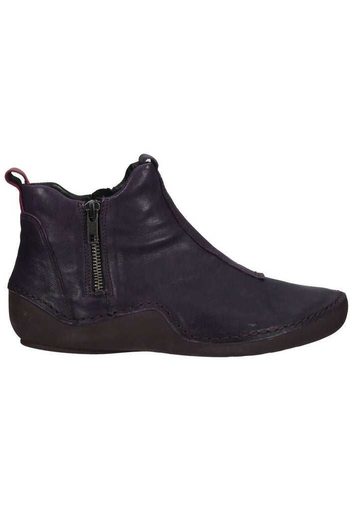 Think! Stiefelette Glattleder Violett