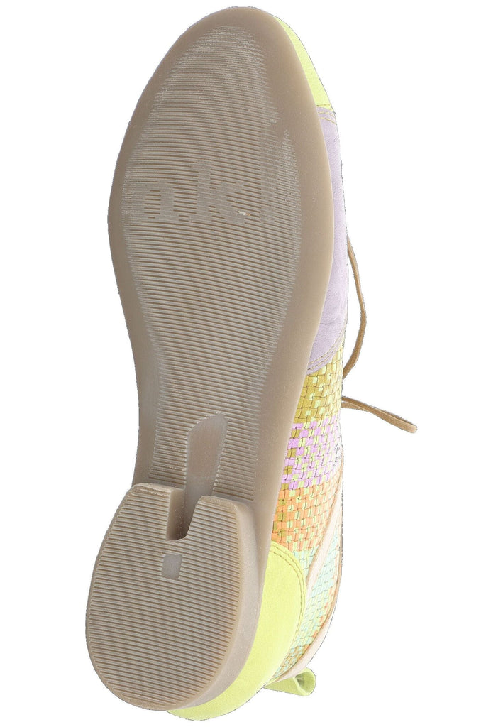 Think! Stiefelette Leder Grün/Kombi