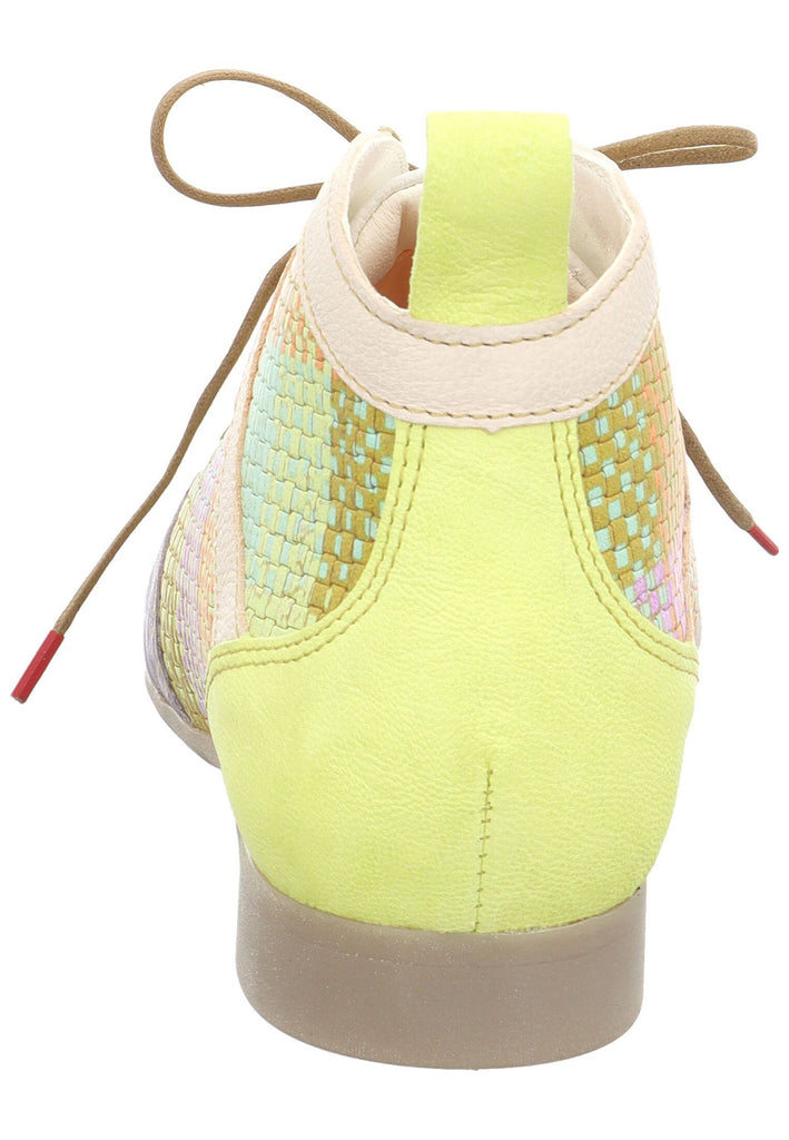 Think! Stiefelette Leder Grün/Kombi