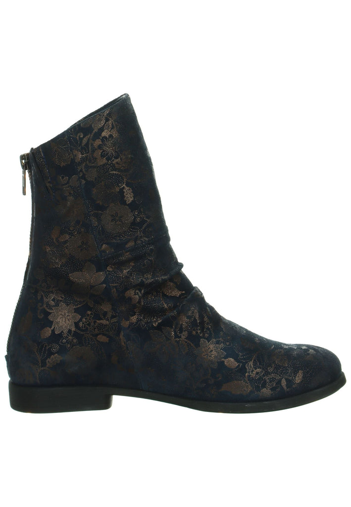 Think! Stiefelette Leder Marine
