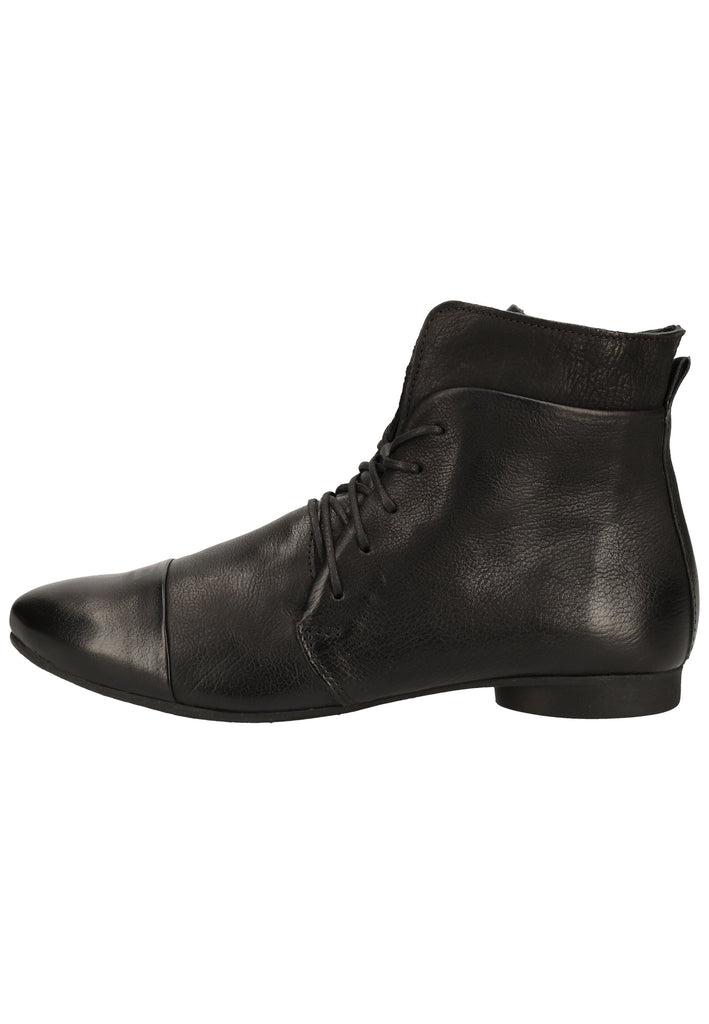 Think! Stiefelette Leder Schwarz