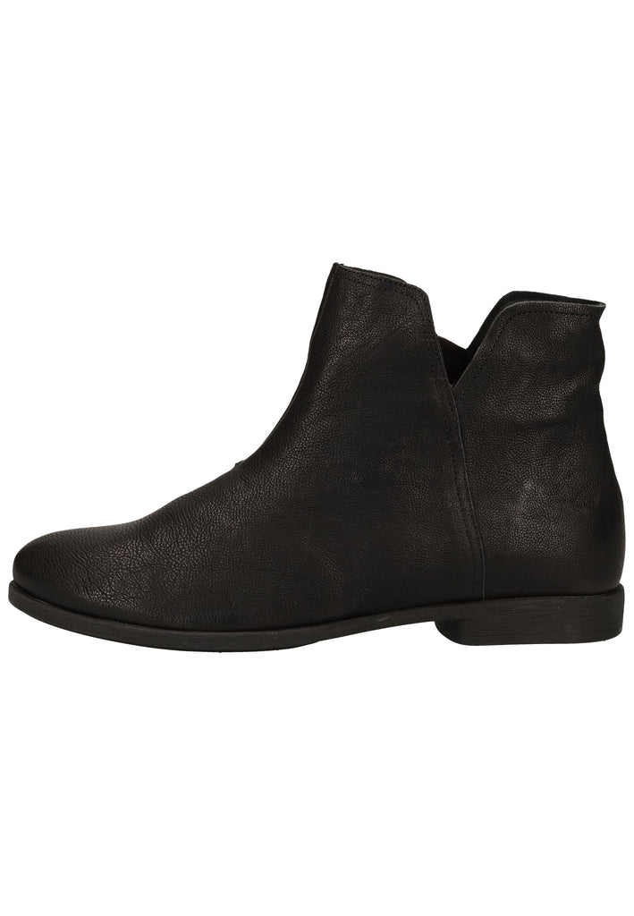 Think! Stiefelette Leder Schwarz