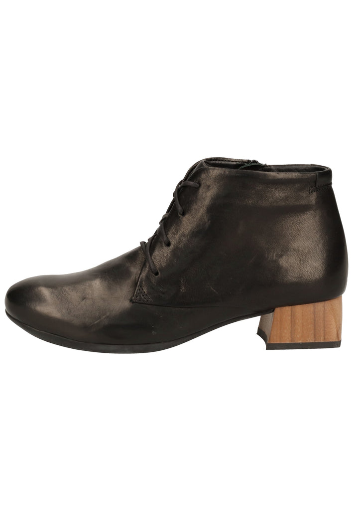 Think! Stiefelette Leder Schwarz