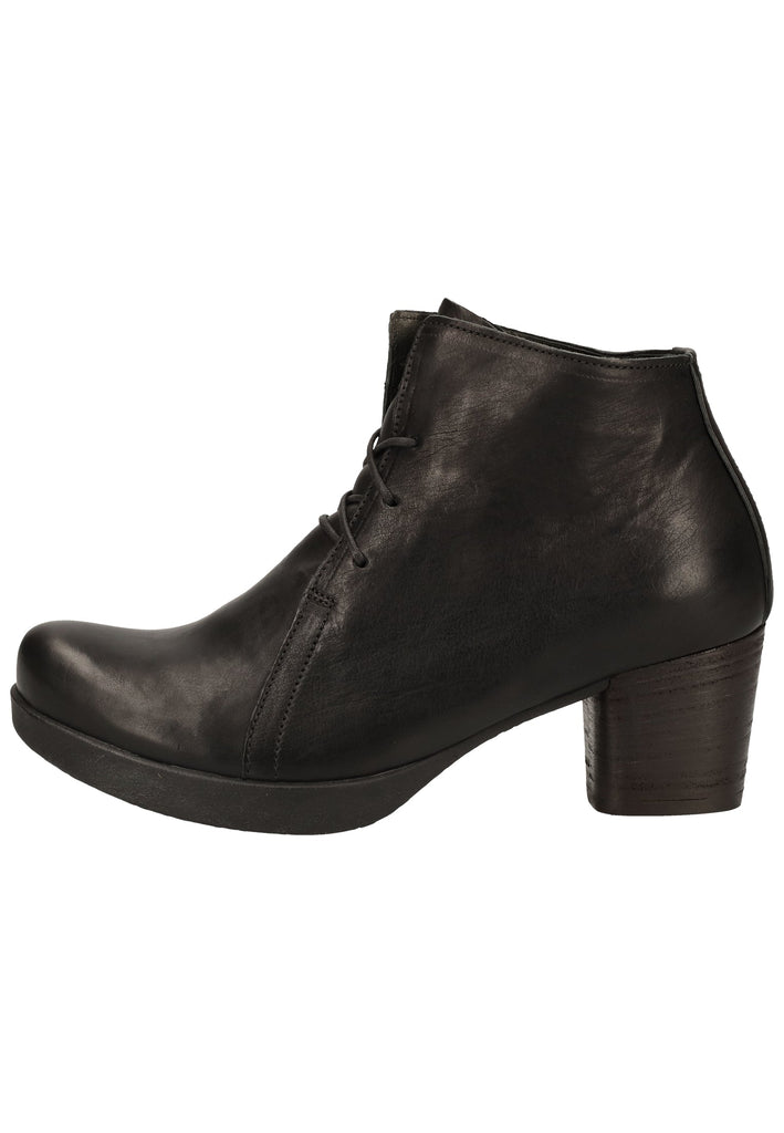 Think! Stiefelette Leder Schwarz