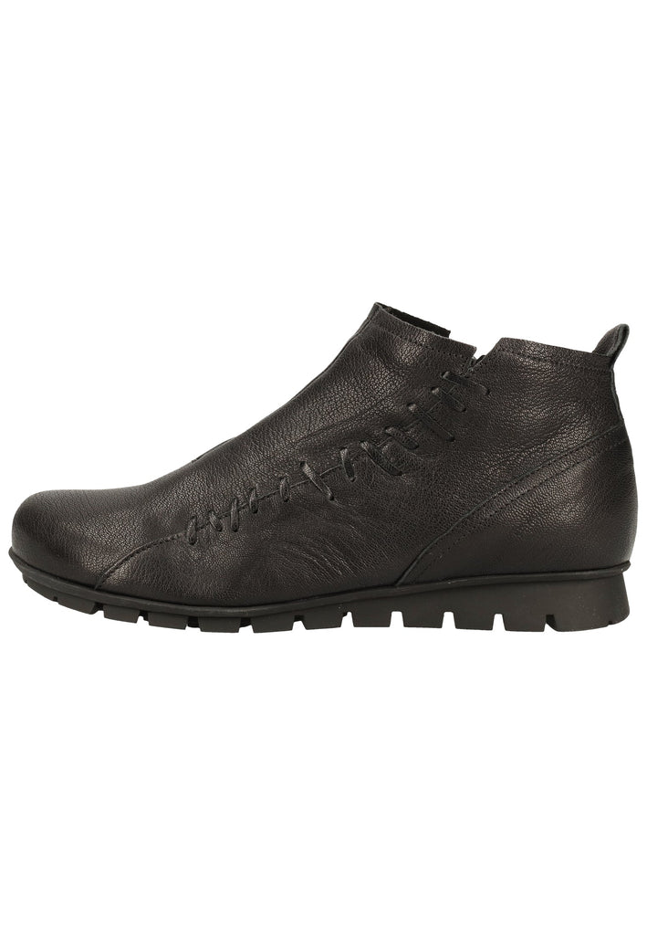 Think! Stiefelette Leder Schwarz