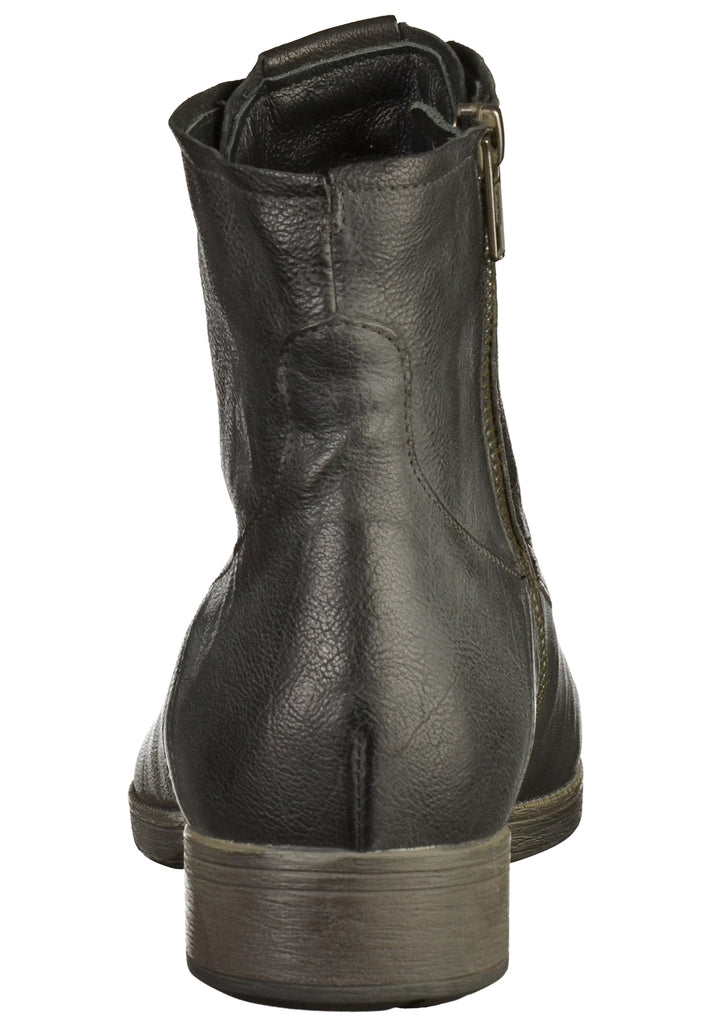 Think! Stiefelette Leder Schwarz