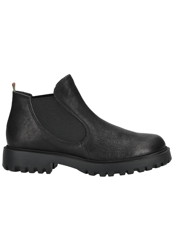Think! Stiefelette Leder Schwarz