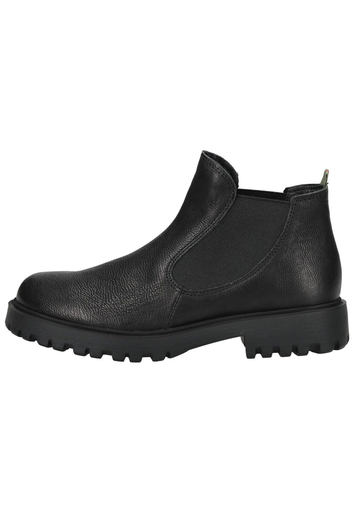 Think! Stiefelette Leder Schwarz