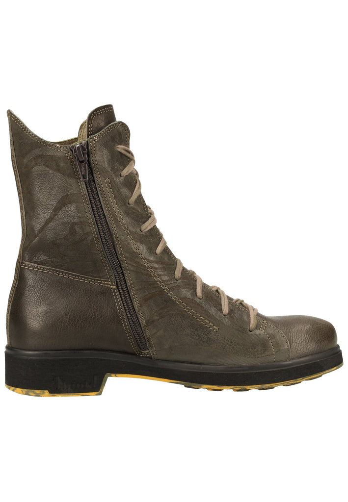 Think! Stiefelette Leder Schwarz/Grau