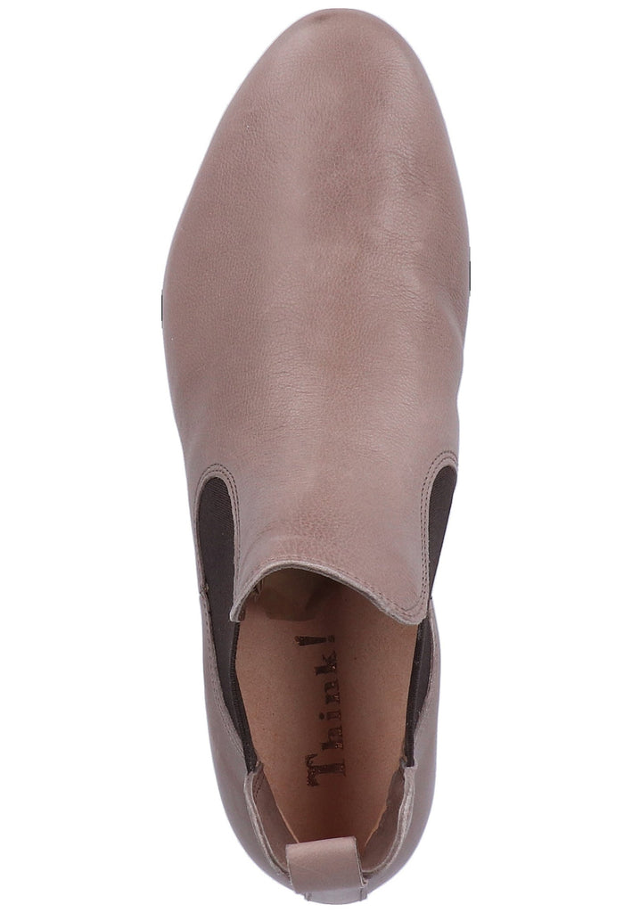 Think! Stiefelette Leder Taupe