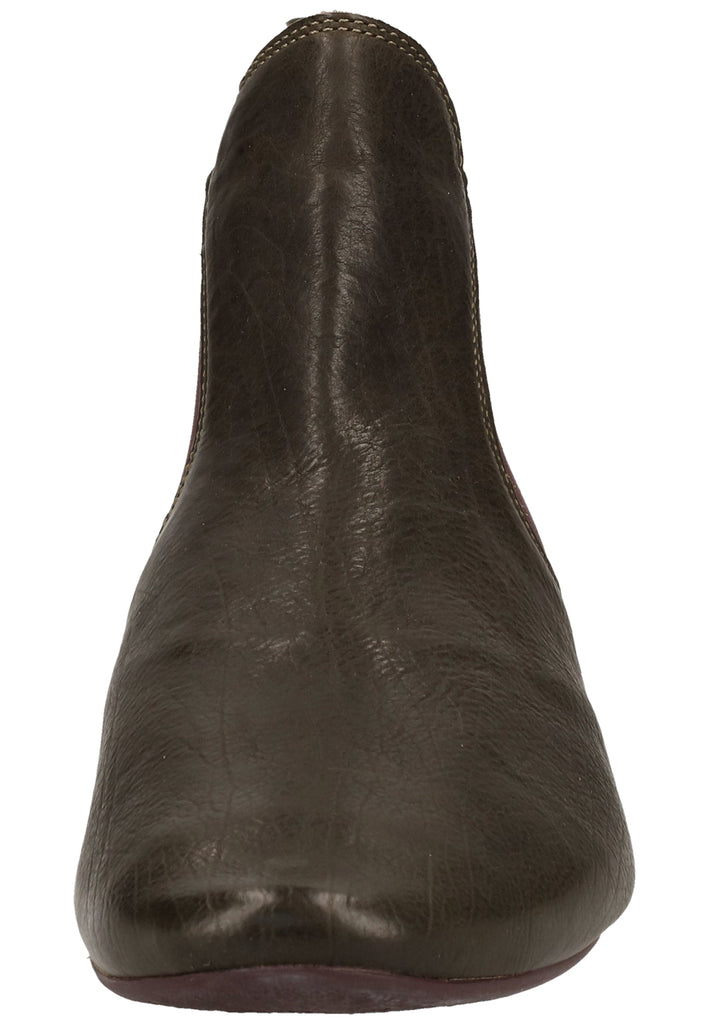 Think! Stiefelette Leder/Textil Dunkelgrün