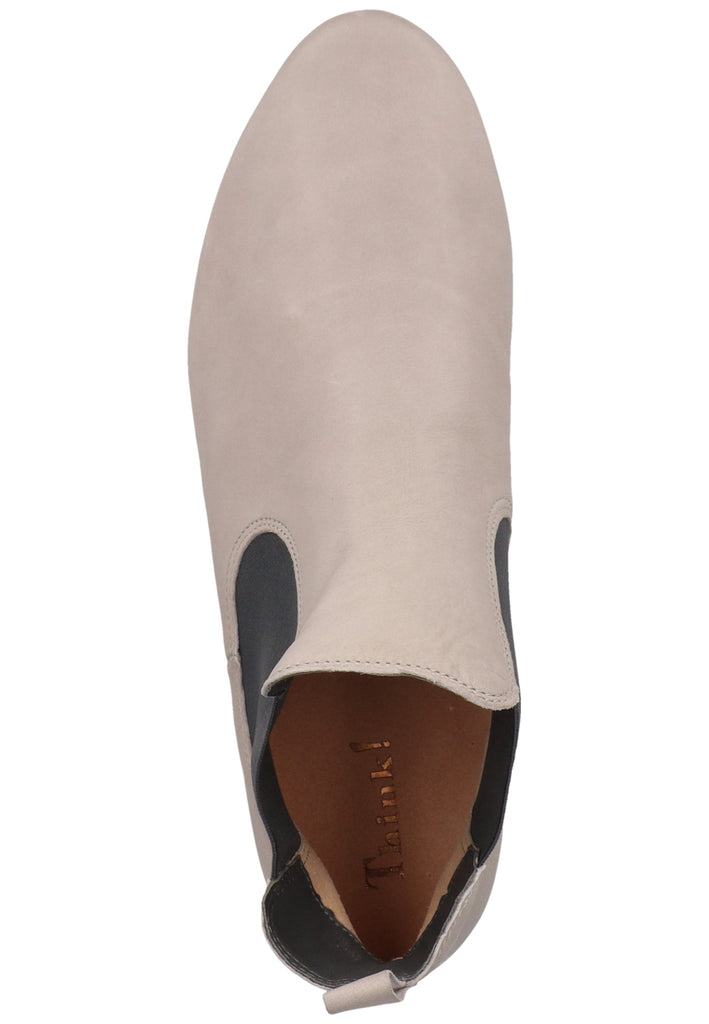 Think! Stiefelette Leder/Textil Grau
