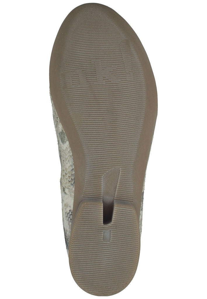 Think! Stiefelette Leder/Textil Schlamm