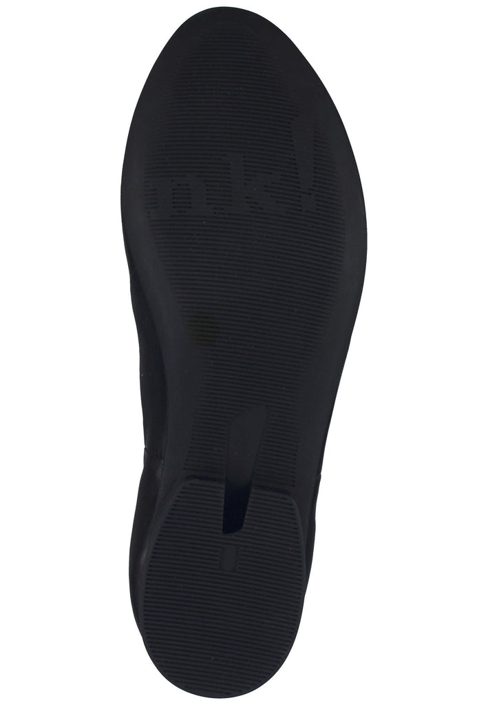 Think! Stiefelette Leder/Textil Schwarz