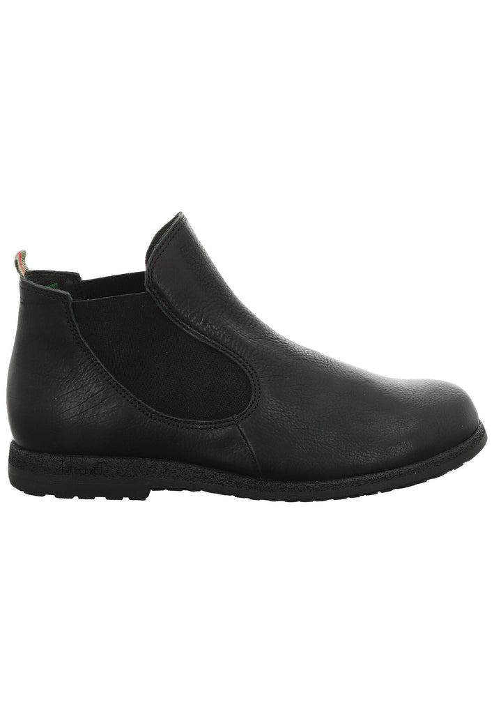 Think! Stiefelette Leder/Textil Schwarz
