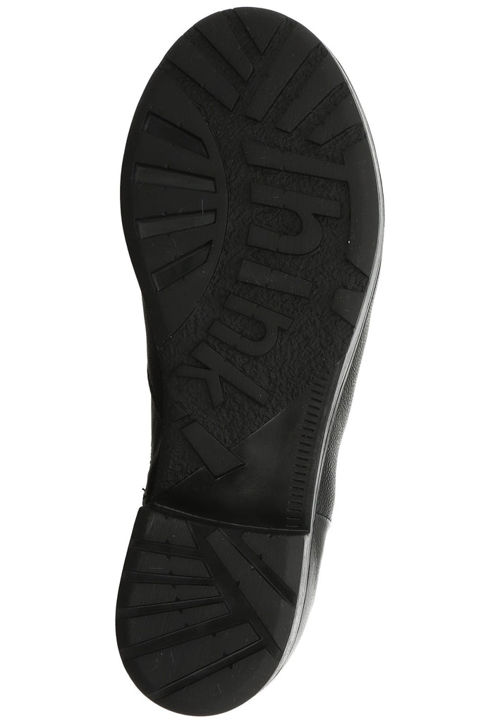 Think! Stiefelette Leder/Textil Schwarz