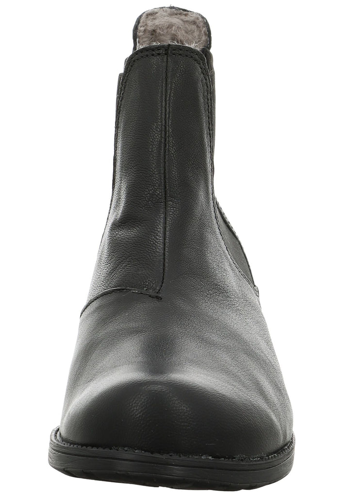 Think! Stiefelette Leder/Textil Schwarz