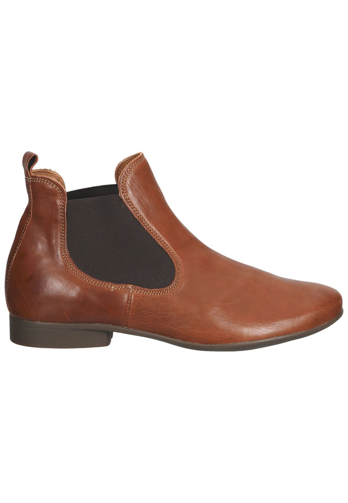 Think! Stiefelette Nappaleder Cognac