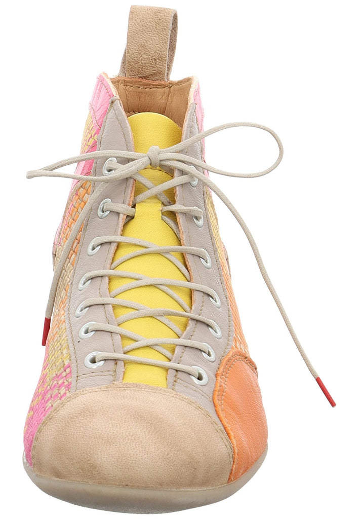 Think! Stiefelette Nappaleder Fuchsia