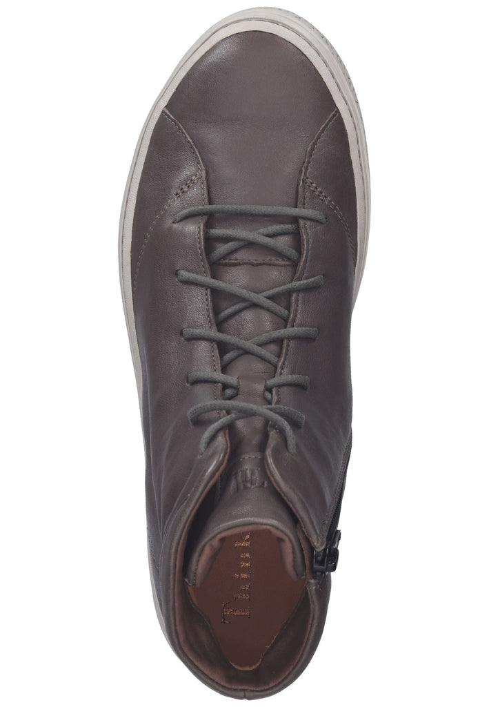 Think! Stiefelette Nappaleder Grau
