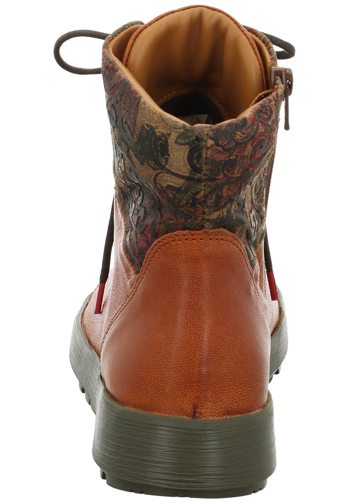 Think! Stiefelette Nappaleder Kastanie