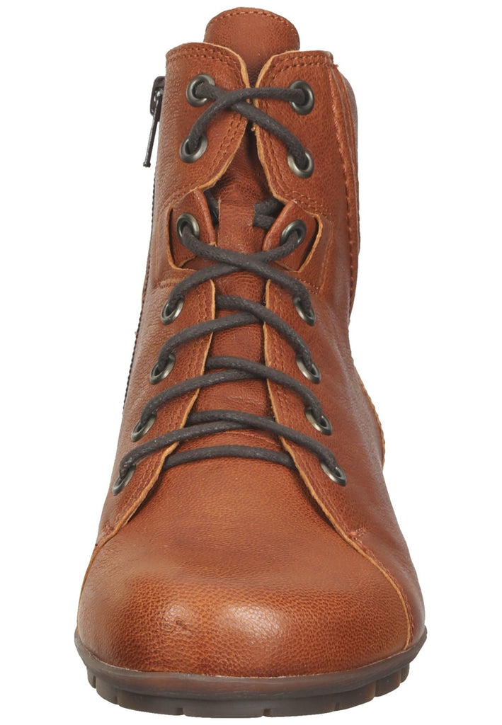 Think! Stiefelette Nappaleder Kastanie