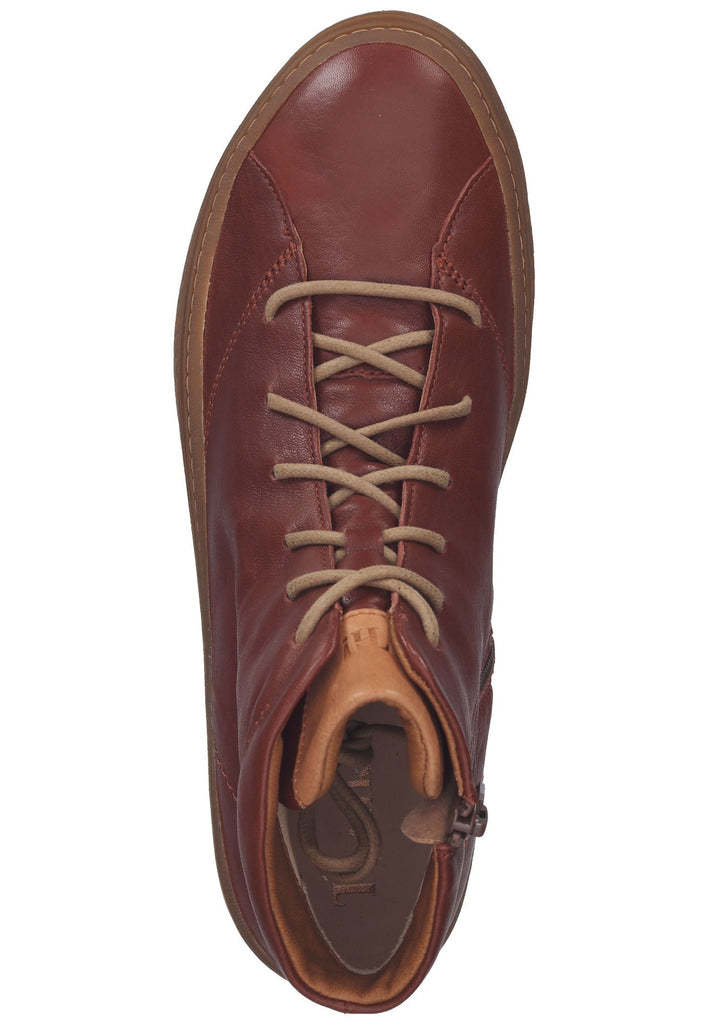 Think! Stiefelette Nappaleder Kastanie