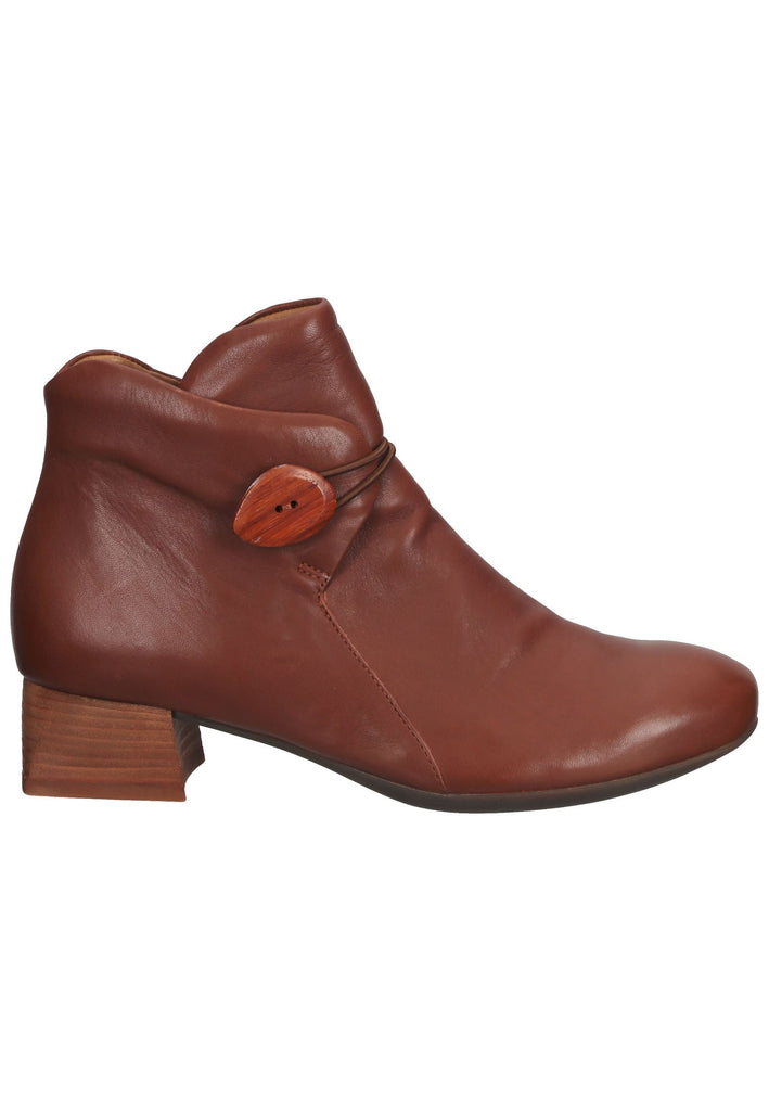 Think! Stiefelette Nappaleder Kastanie