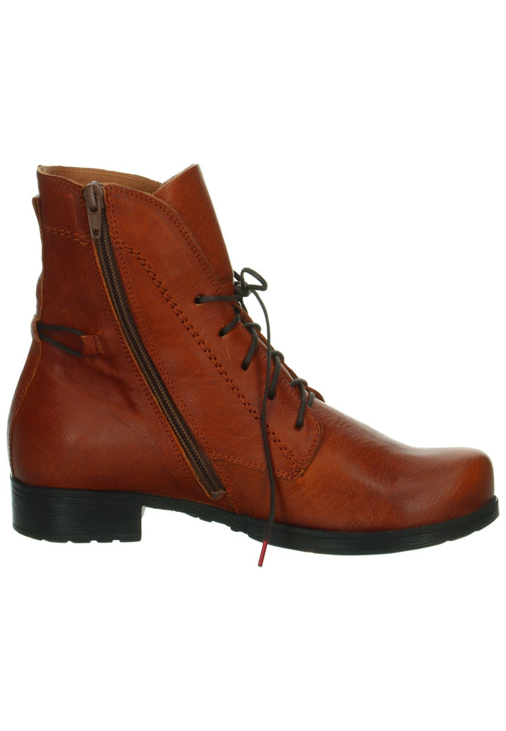 Think! Stiefelette Nappaleder Kastanie Warmfutter