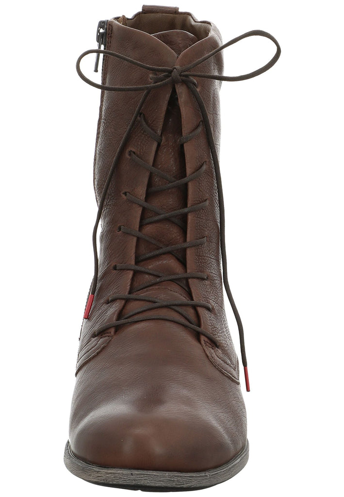 Think! Stiefelette Nappaleder Mocca