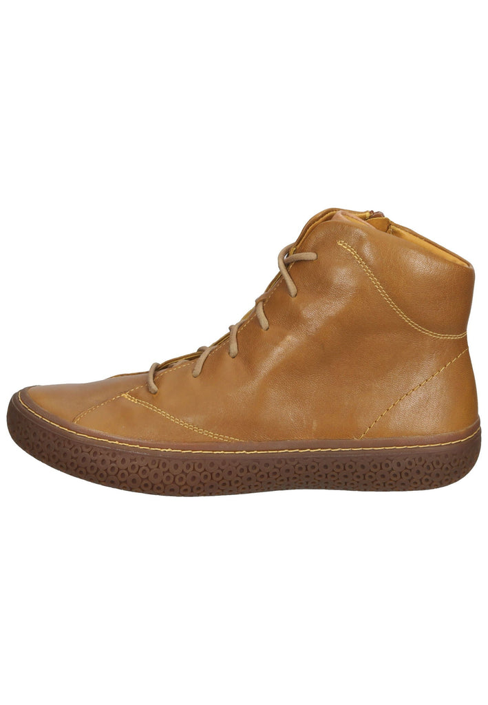 Think! Stiefelette Nappaleder Mustard