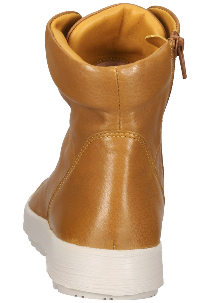 Think! Stiefelette Nappaleder Mustard