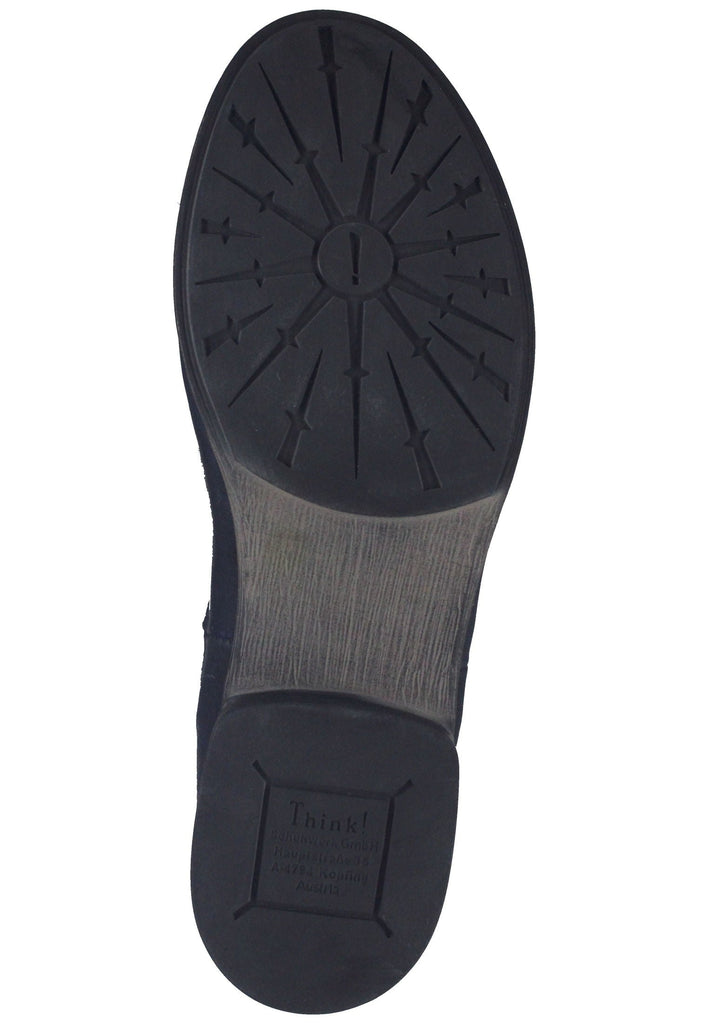 Think! Stiefelette Nappaleder Navy