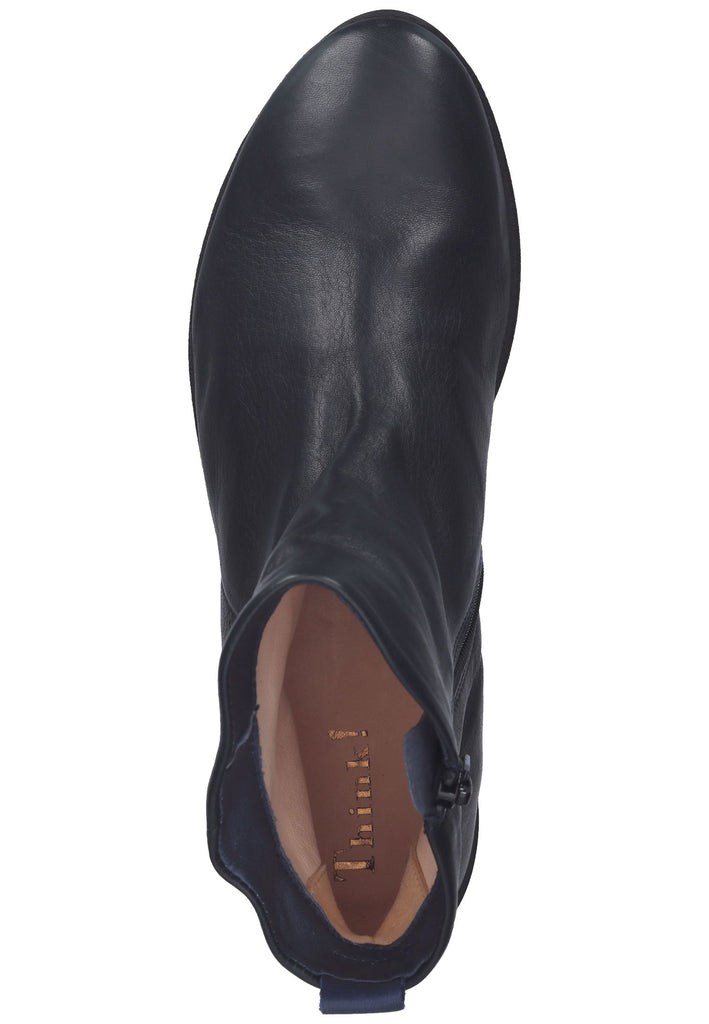 Think! Stiefelette Nappaleder Navy