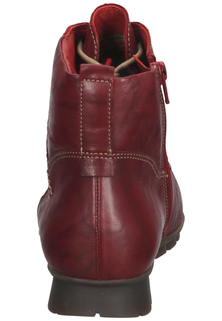 Think! Stiefelette Nappaleder Rot