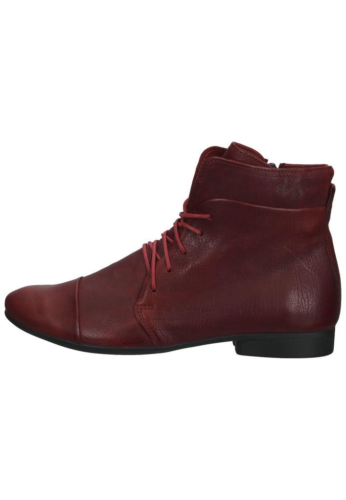 Think! Stiefelette Nappaleder Rot