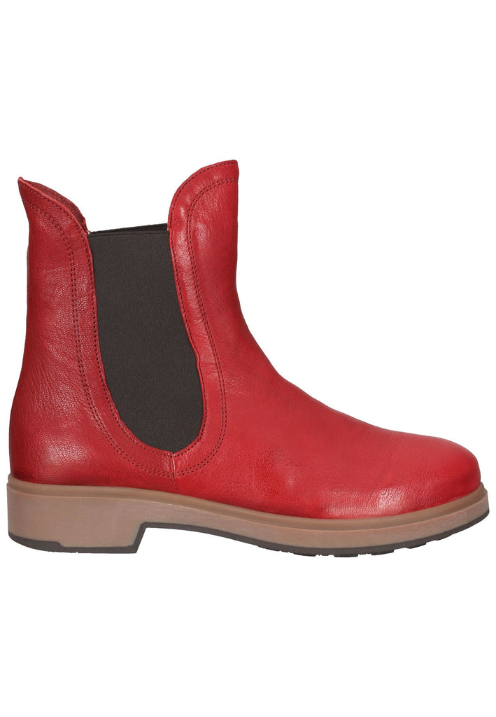 Think! Stiefelette Nappaleder Rot