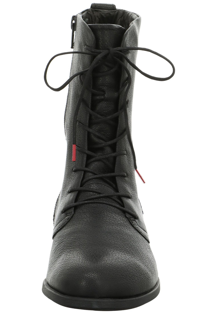 Think! Stiefelette Nappaleder Schwarz