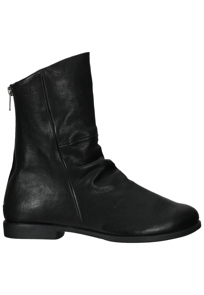 Think! Stiefelette Nappaleder Schwarz